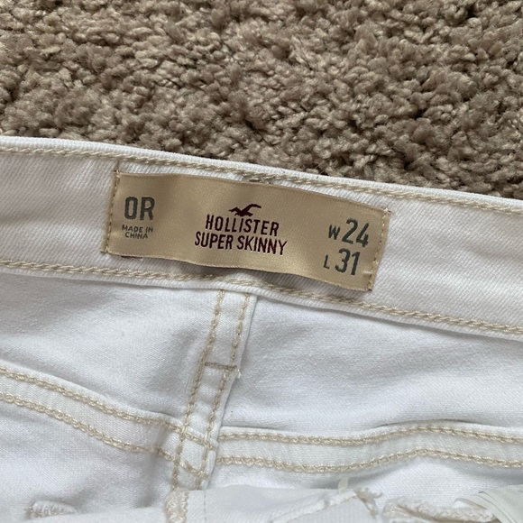 white hollister skinny jeans - Picture 4 of 4